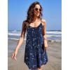 imageEkouaer Nightgowns for Women Spaghetti Strap Sleepwear Sleeveless Sleep Dress with PocketsConstellation