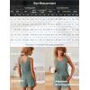imageEkouaer Womens Pajamas Sleeveless V Neck Pjs Set Ribbed Knit Summer Loungewear Sleepwear SXXLArmy Green