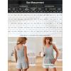 imageEkouaer Womens Pajamas Sleeveless V Neck Pjs Set Ribbed Knit Summer Loungewear Sleepwear SXXLLight Gray