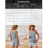 imageEkouaer Womens Pajamas Sleeveless V Neck Pjs Set Ribbed Knit Summer Loungewear Sleepwear SXXLPale Blue