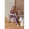 imageEkouaer Womens 2 Piece Lounge Set 2025 Summer Matching Sets Sleeveless Vneck Tank Top Long Pants Pajamas Knit OutfitsDark Purple