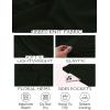 imageEkouaer Womens Ribbed Knit Lounge Set Short Sleeve Button Down Top and Shorts Pajama Set 2 Piece Sleepwear Outfits SetBlack