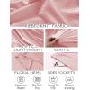 imageEkouaer Womens Ribbed Knit Lounge Set Short Sleeve Button Down Top and Shorts Pajama Set 2 Piece Sleepwear Outfits SetLight Pink
