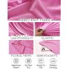 imageEkouaer Womens Ribbed Knit Lounge Set Short Sleeve Button Down Top and Shorts Pajama Set 2 Piece Sleepwear Outfits SetPink