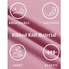 imageEkouaer Capri Pajamas for Women Set Short Sleeve Lounge Set Soft Sleepwear Pullover Top and PantsPink