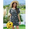 imageEkouaer Pajama Set for Women 2 Piece Lounge Set Short Sleeve Pjs Tops and Shorts Soft Sleepwear SXXLGrey Stars