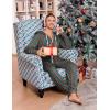 imageEkouaer Christmas Onesie Adult Hooded Zipper Mens 0nesie Pajamas Soft One Piece Pajamas for Men with PocketBlack Plaid
