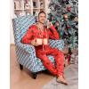 imageEkouaer Christmas Onesie Adult Hooded Zipper Mens 0nesie Pajamas Soft One Piece Pajamas for Men with PocketSymbol