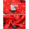 imageEkouaer Christmas Onesie Adult Hooded Zipper Mens 0nesie Pajamas Soft One Piece Pajamas for Men with PocketSymbol