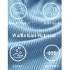 imageEkouaer Pajamas for Women Waffle Knit Lounge Set 2 Piece PJS Short Sleeve Top and Shorts Matching Loungewear with PocketsLight Blue