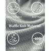 imageEkouaer Pajamas for Women Waffle Knit Lounge Set 2 Piece PJS Short Sleeve Top and Shorts Matching Loungewear with PocketsLight Gray