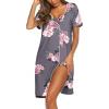 Grey Floral