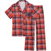 Small Red Black Plaid