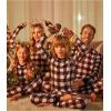 imageEkouaer Pajamas for Couple Matching Pjs Long Sleeve Plaid Sleepwear Soft Loungewear with Pockets SXXLPattern10grey Plaid
