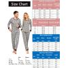 imageEkouaer Pajamas for Couple Matching Pjs Long Sleeve Plaid Sleepwear Soft Loungewear with Pockets SXXLPattern1black Plaid
