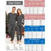 imageEkouaer Pajamas for Couple Matching Pjs Long Sleeve Plaid Sleepwear Soft Loungewear with Pockets SXXLPattern3grey Plaid