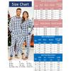 imageEkouaer Pajamas for Couple Matching Pjs Long Sleeve Plaid Sleepwear Soft Loungewear with Pockets SXXLPattern6blue Plaid