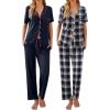 Deep Blue_black Plaid