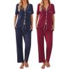 Navy Blue_wine Red