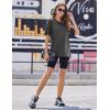 imageEkouaer 2 Pack Womens Pajama Tops Short Sleeve Oversized T Shirts Summer Spring Tops 2025 Basic Casual Tee Top SXXLCharcoal HeatherLight Grey Heather
