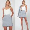 imageEkouaer 3 Pack Womens Silk Satin Tank Top V Neck Camisole Cami Spaghetti Strap Top Loose Sleeveless Blouses Tank ShirtBlackWhiteKhaki