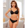 imageEkouaer Womens Thongs Invisible Panties No Show Seamless Low Waist Breathable GString Cotton Thongs 6 PackMulticolored 12  6 Pack