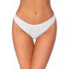 imageEkouaer Womens Thongs Invisible Panties No Show Seamless Low Waist Breathable GString Cotton Thongs 6 PackMulticolored 8  6 Pack