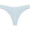 imageEkouaer Womens Thongs Invisible Panties No Show Seamless Low Waist Breathable GString Cotton Thongs 6 PackMulticolored 9  6 Pack