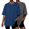 Blue/Charcoal Heather
