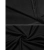 imageEkouaer Mens Nightshirt Comfy Nightwear BigampampTall V Neck Short Sleeve Soft Loose Pajama Sleep ShirtBlack