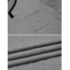imageEkouaer Mens Nightshirt Nightwear Comfy BigampampTall Short Sleeve Henley Sleep ShirtGrey