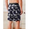 imageEkouaer Mens Pajama Shorts Soft Comfy Sleep Bottoms 2 Pack Casual Lounge Sleepwear Pants with PocketsDachshund Doglight Gray