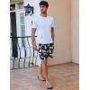 imageEkouaer Mens Pajama Shorts Soft Comfy Sleep Bottoms 2 Pack Casual Lounge Sleepwear Pants with PocketsDachshund Doglight Gray