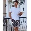 imageEkouaer Mens Pajama Shorts Soft Comfy Sleep Bottoms 2 Pack Casual Lounge Sleepwear Pants with PocketsDachshund Doglight Gray
