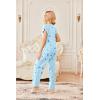 imageEkouaer 2 Pack Womens Pajamas Short Sleeve Sleepwear Top with Pants SuperSoft Printed Lounge Sets SXXLGray StarBlue Star