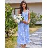 imageEkouaer Nightgowns for Women Cotton Long Night Gown Sleeveless Sleep Dress Victorian Nightdress Ladies Sleepwear SXXXLBlue White Birds