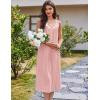 imageEkouaer Nightgowns for Women Cotton Long Night Gown Sleeveless Sleep Dress Victorian Nightdress Ladies Sleepwear SXXXLLight Pink