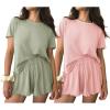 Green/Light Pink