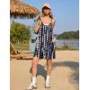 imageEkouaer Womens Summer Casual Sleeveless Rompers Loose Spaghetti Strap Shorts Overalls Outfits 2025 Jumpsuits With PocketsBlack Tie Dye