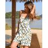 imageEkouaer Womens Summer Casual Sleeveless Rompers Loose Spaghetti Strap Shorts Overalls Outfits 2025 Jumpsuits With PocketsFloral 232