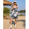 imageEkouaer Womens Summer Casual Sleeveless Rompers Loose Spaghetti Strap Shorts Overalls Outfits 2025 Jumpsuits With PocketsFloral 263
