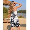 imageEkouaer Womens Summer Casual Sleeveless Rompers Loose Spaghetti Strap Shorts Overalls Outfits 2025 Jumpsuits With PocketsFloral 263