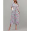 imageEkouaer Womens Pajamas Set Short Sleeve Top With Capri Pants Pjs Lounge ampamp Sleepwear Set SXXLGrayWhite PotCarton Animal