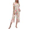 01 White/Pink Floral