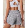 imageEkouaer Womens Pajama Shorts Elastic Waist Sleep Shorts Stylish Lounge Shorts Casual Comfy Sweat Shorts Women Pj ShortsButterfly