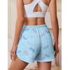 imageEkouaer Womens Pajama Shorts Elastic Waist Sleep Shorts Stylish Lounge Shorts Casual Comfy Sweat Shorts Women Pj ShortsCoffee Cup