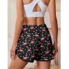 imageEkouaer Womens Pajama Shorts Elastic Waist Sleep Shorts Stylish Lounge Shorts Casual Comfy Sweat Shorts Women Pj ShortsFlamingo