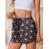 imageEkouaer Womens Pajama Shorts Elastic Waist Sleep Shorts Stylish Lounge Shorts Casual Comfy Sweat Shorts Women Pj ShortsFlamingo