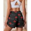 imageEkouaer Womens Pajama Shorts Elastic Waist Sleep Shorts Stylish Lounge Shorts Casual Comfy Sweat Shorts Women Pj ShortsLove
