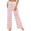Pink-white Plaid